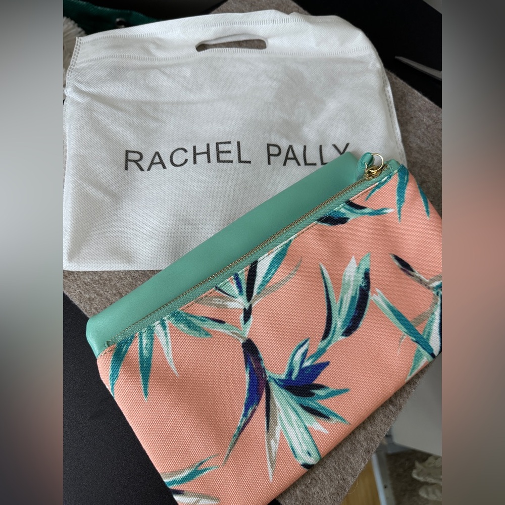 New Rachel Pally Fold-over Tropical Clutch